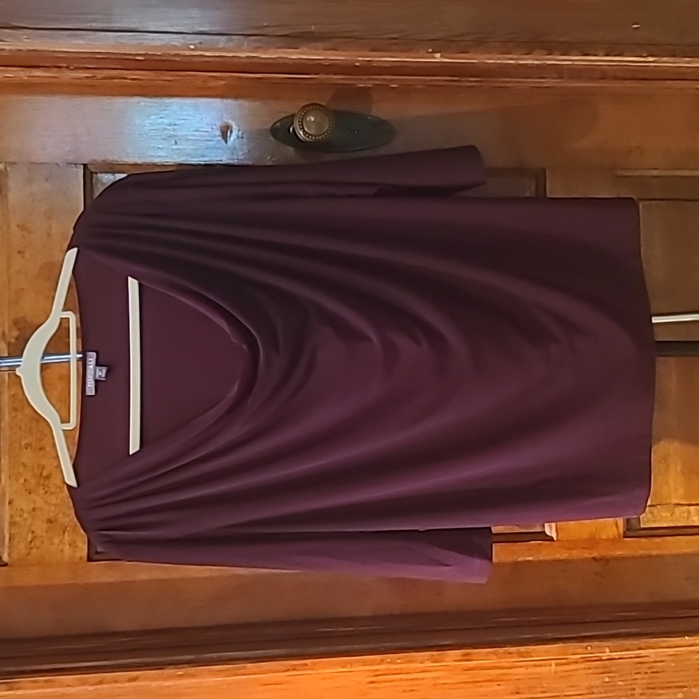 Roz & Ali Maroon Blouse